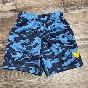 Nike Kids Blue Camo Shorts